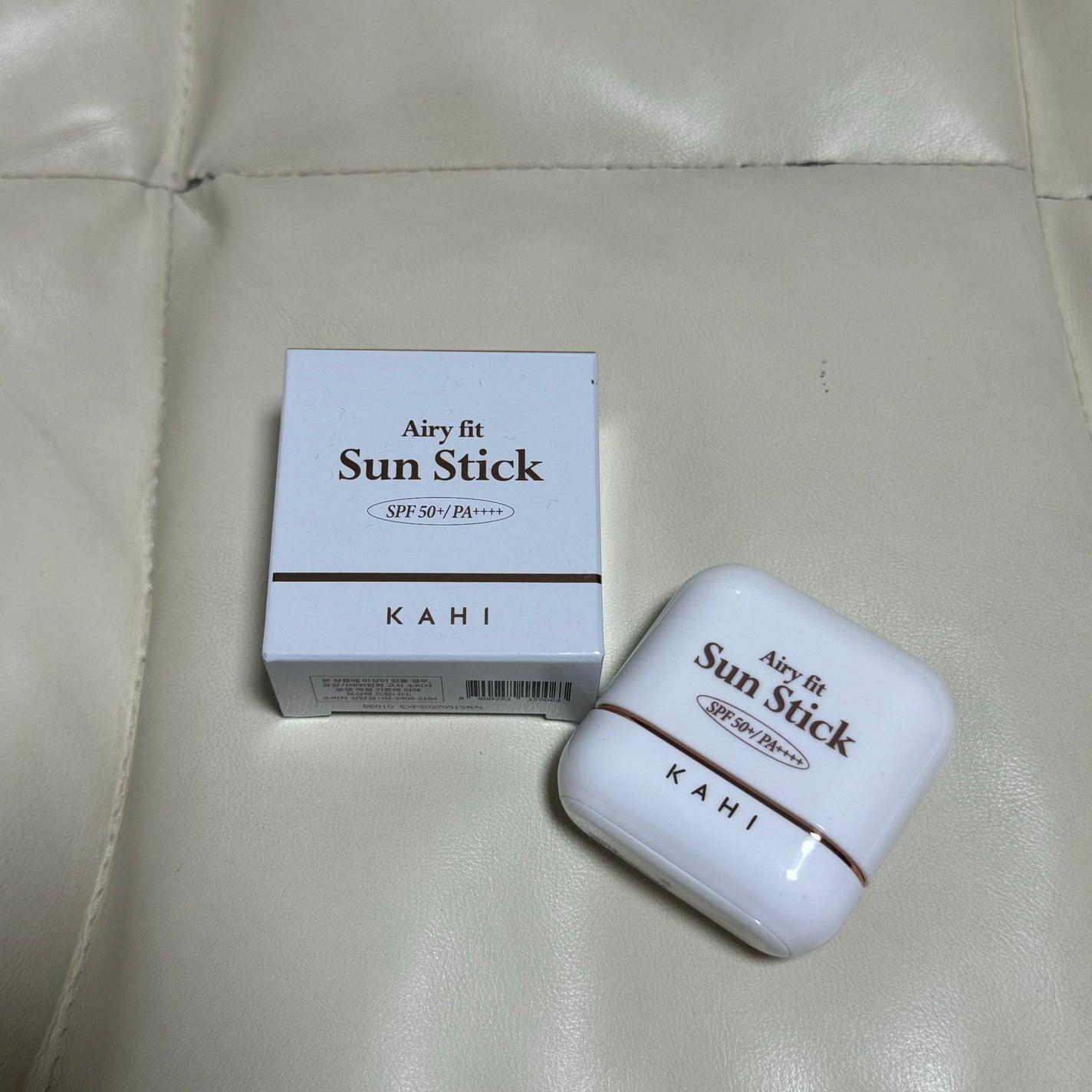 エアリーフィットサンスティック/KAHI/日焼け止めスティックを使ったクチコミ(1枚目)