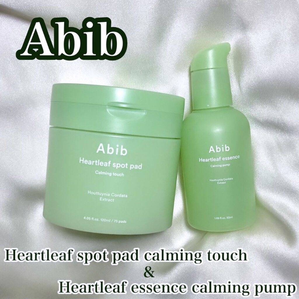 ドクダミカーミングタッチスポットパッド/Abib /トナーパッドを使ったクチコミ（1枚目）