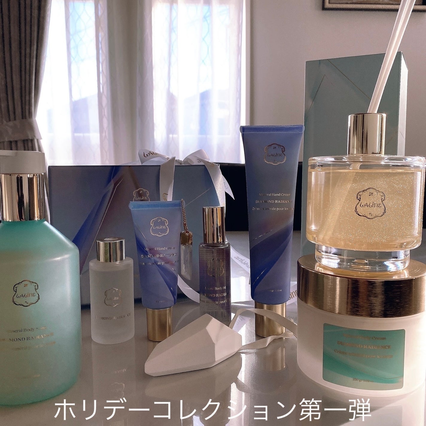 DIAMOND RADIANCE ミネラルハンドクリーム/Laline/ハンドクリームを使ったクチコミ(1枚目)