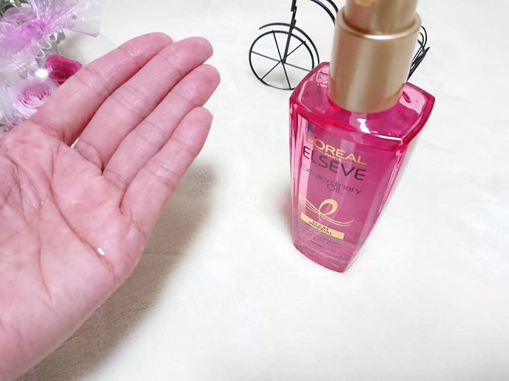 エクストラオーディナリー オイル エクラアンペリアル 艶髪オイル/ロレアル パリ/ヘアオイルを使ったクチコミ(5枚目)