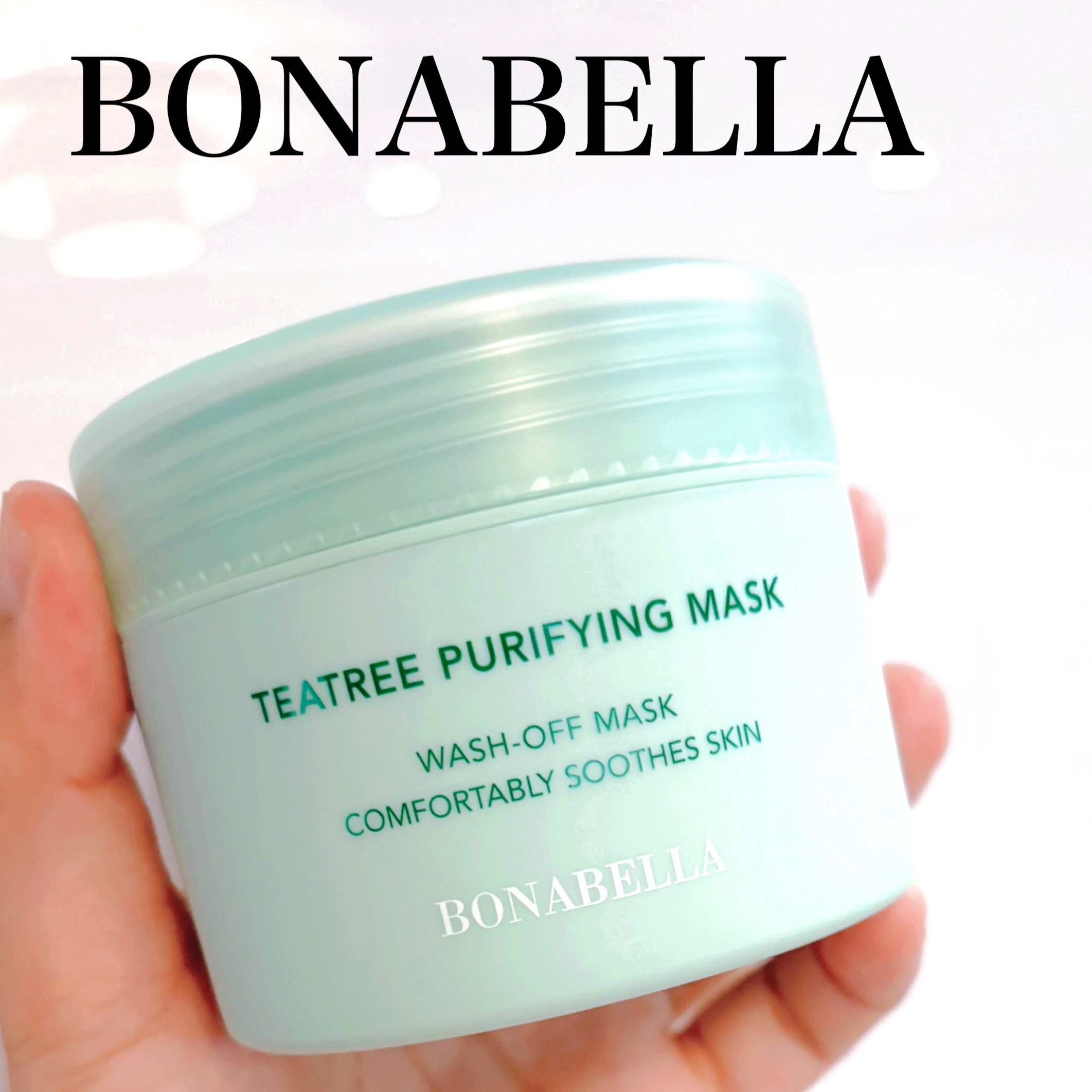 ティーツリーピュリファイングマスク/BONABELLA/洗い流すパック・マスクを使ったクチコミ（1枚目）