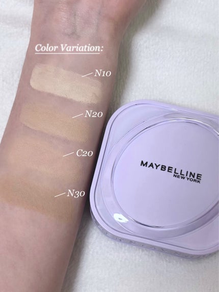 SPステイ クリームパクト ファンデーション/MAYBELLINE NEW YORK/クリーム・エマルジョンファンデーションを使ったクチコミ(3枚目)