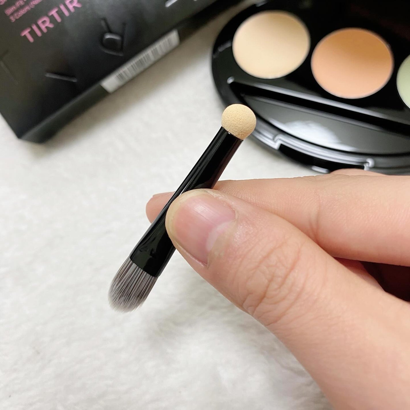 マスクフィット コンシーラーパレット/TIRTIR(ティルティル)/パレットコンシーラーを使ったクチコミ(2枚目)