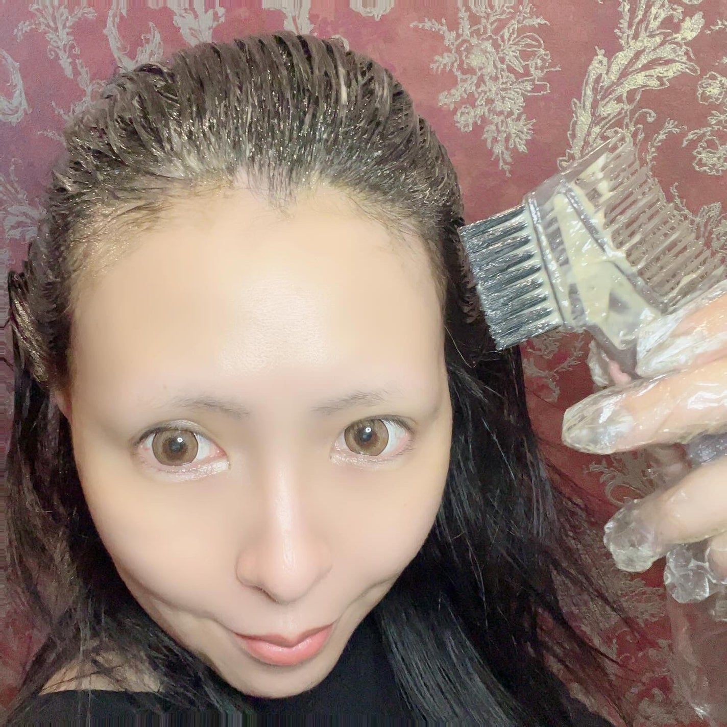 オイルパックカラー/ビゲン/ヘアカラーを使ったクチコミ(6枚目)