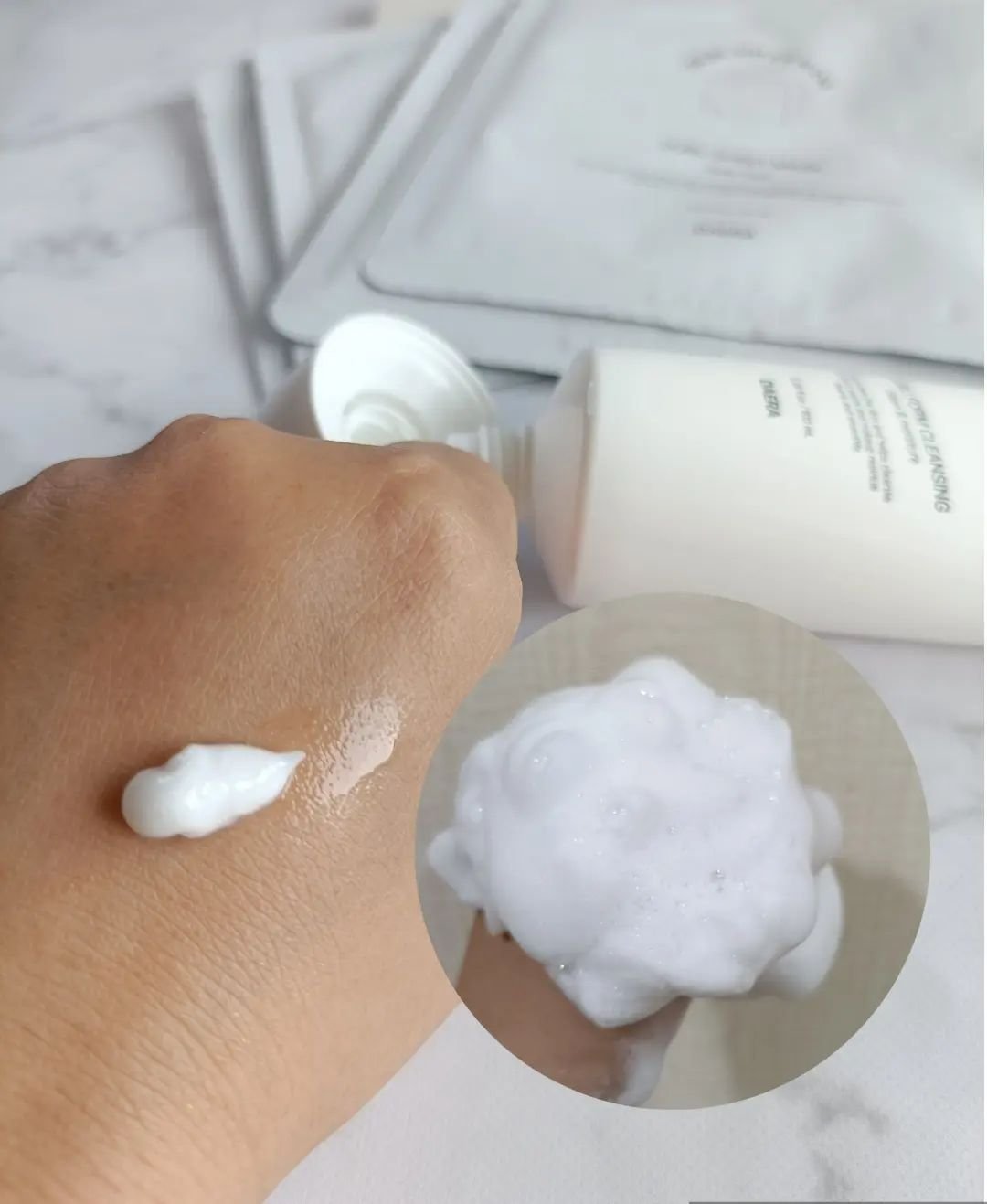 豆腐クレンジングフォーム/DAERA/洗顔フォームを使ったクチコミ（2枚目）