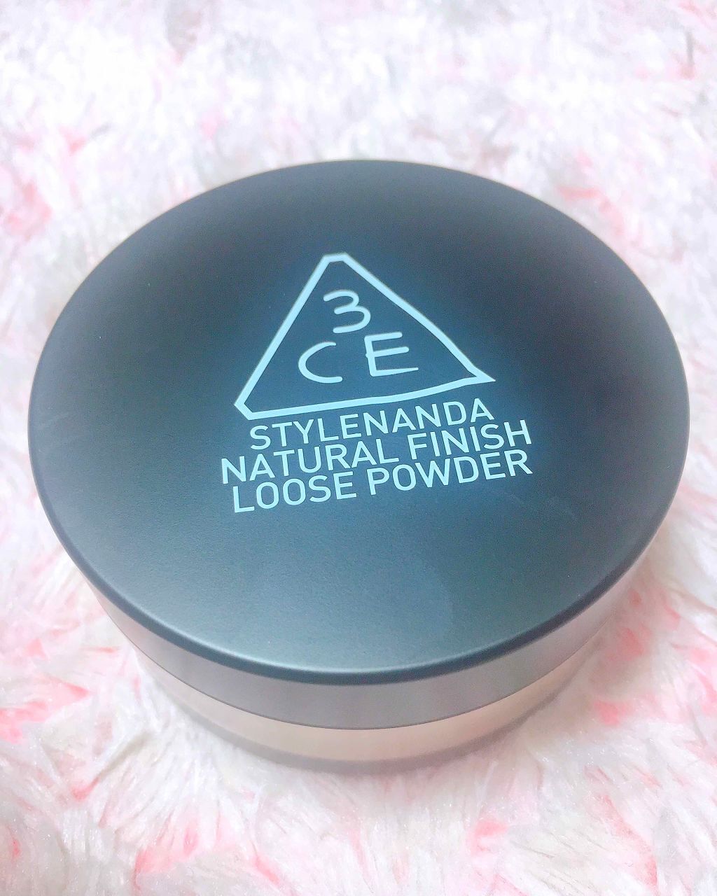 3CE NATURAL FINISH LOOSE POWDER/3CE/ルースパウダーを使ったクチコミ（1枚目）