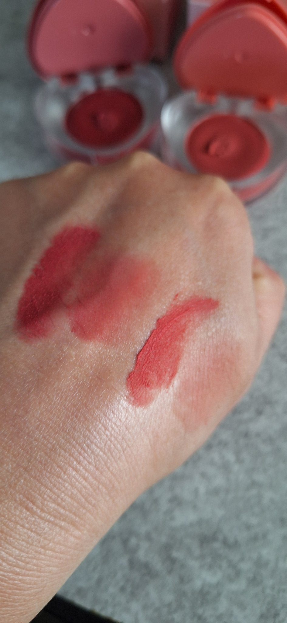 スフレカラーポット/dasique/口紅を使ったクチコミ(4枚目)