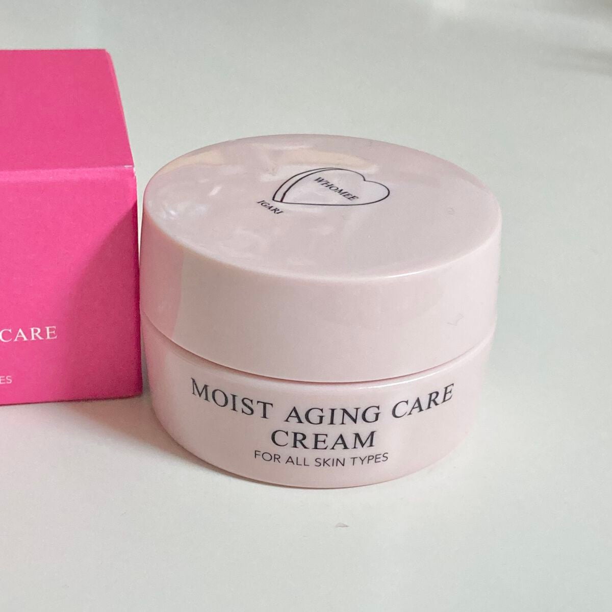 モイストエイジングケアクリーム/WHOMEE/フェイスクリームを使ったクチコミ(1枚目)