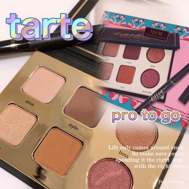 PRO TO GO/tarte/アイシャドウパレットを使ったクチコミ（1枚目）