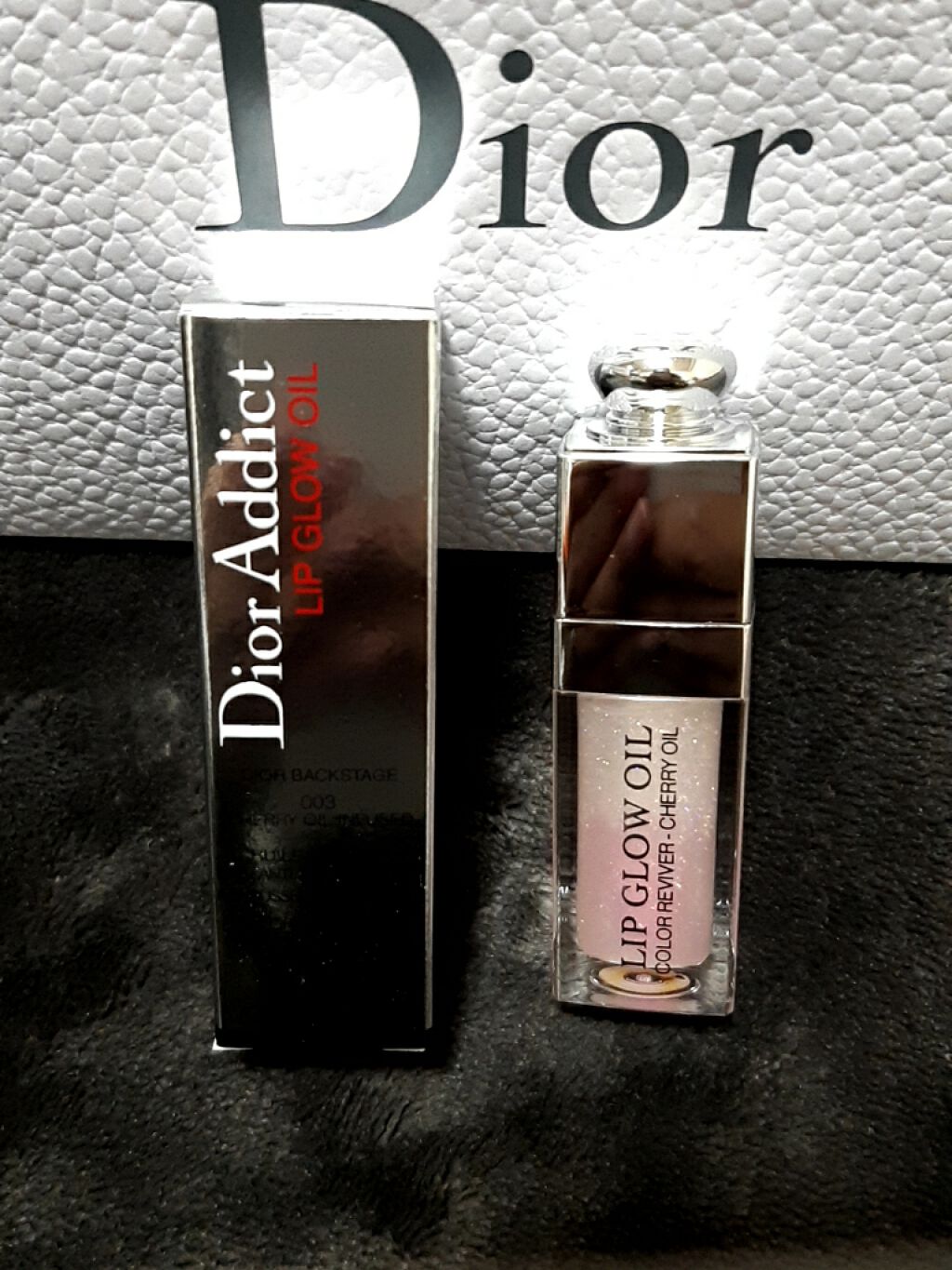 ディオール アディクト リップ グロウ オイル/Dior/リップグロスを使ったクチコミ（1枚目）