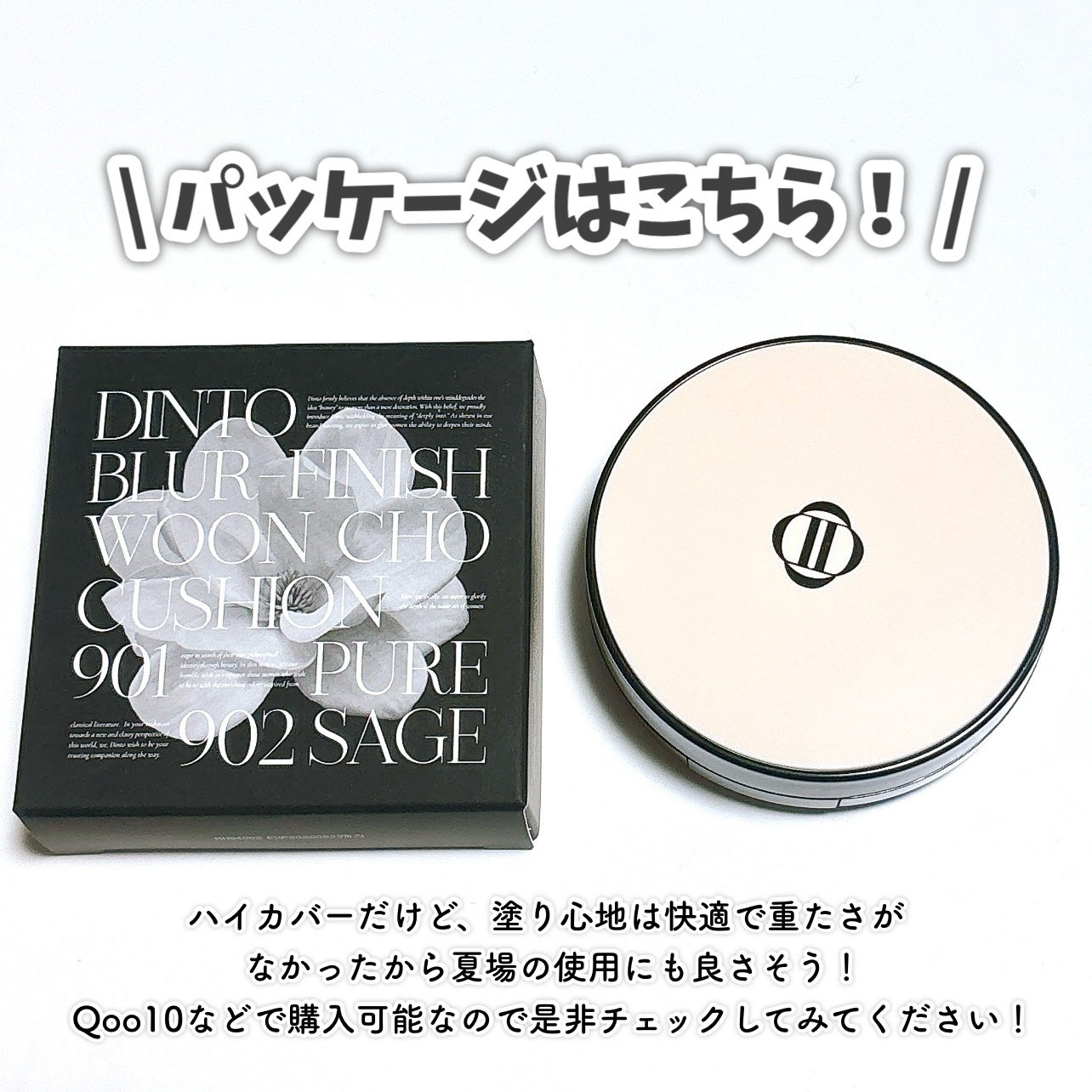 ブラーフィニッシュ雲楚クッション/Dinto/クッションファンデーションを使ったクチコミ(6枚目)