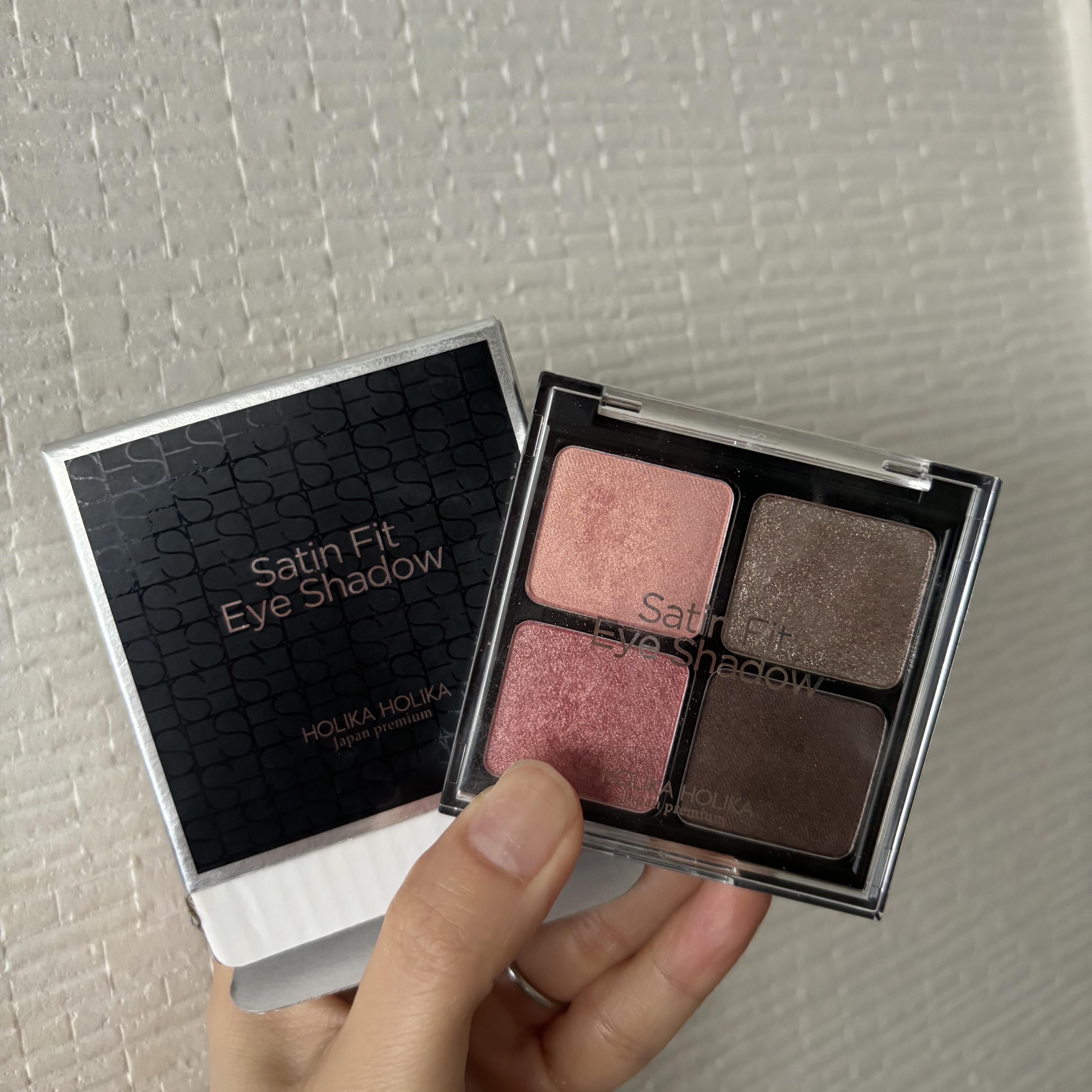 サテンフィットアイシャドウ/HOLIKA HOLIKA/アイシャドウパレットを使ったクチコミ（1枚目）