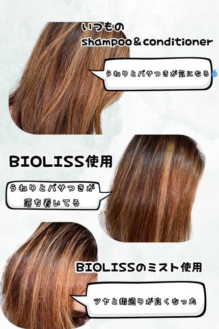 SS ビオリス ピュアレタッチ うねさぁら シャンプー/ヘアコンディショナー/SSビオリス/市販シャンプーを使ったクチコミ(3枚目)