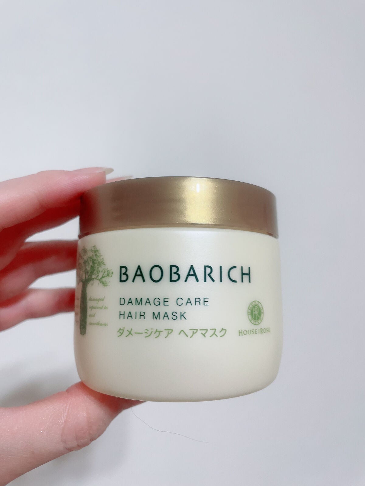 バオバリッチ ダメージケア ヘアマスク/ハウス オブ ローゼ/ヘアマスク・ヘアパックを使ったクチコミ(2枚目)