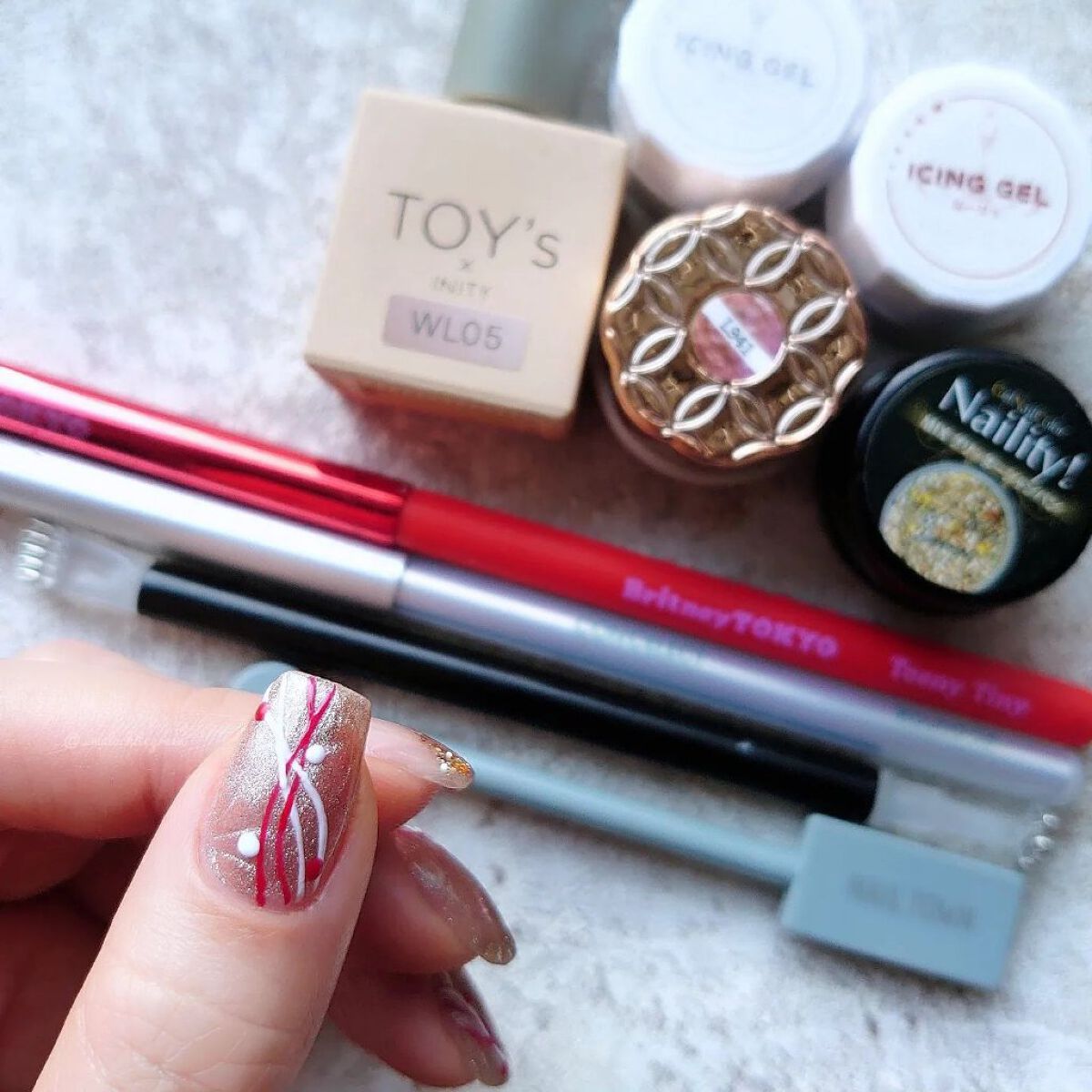 ネイリティ! ネイル ジェルネイルカラー/Naility!/ジェルネイルを使ったクチコミ（2枚目）