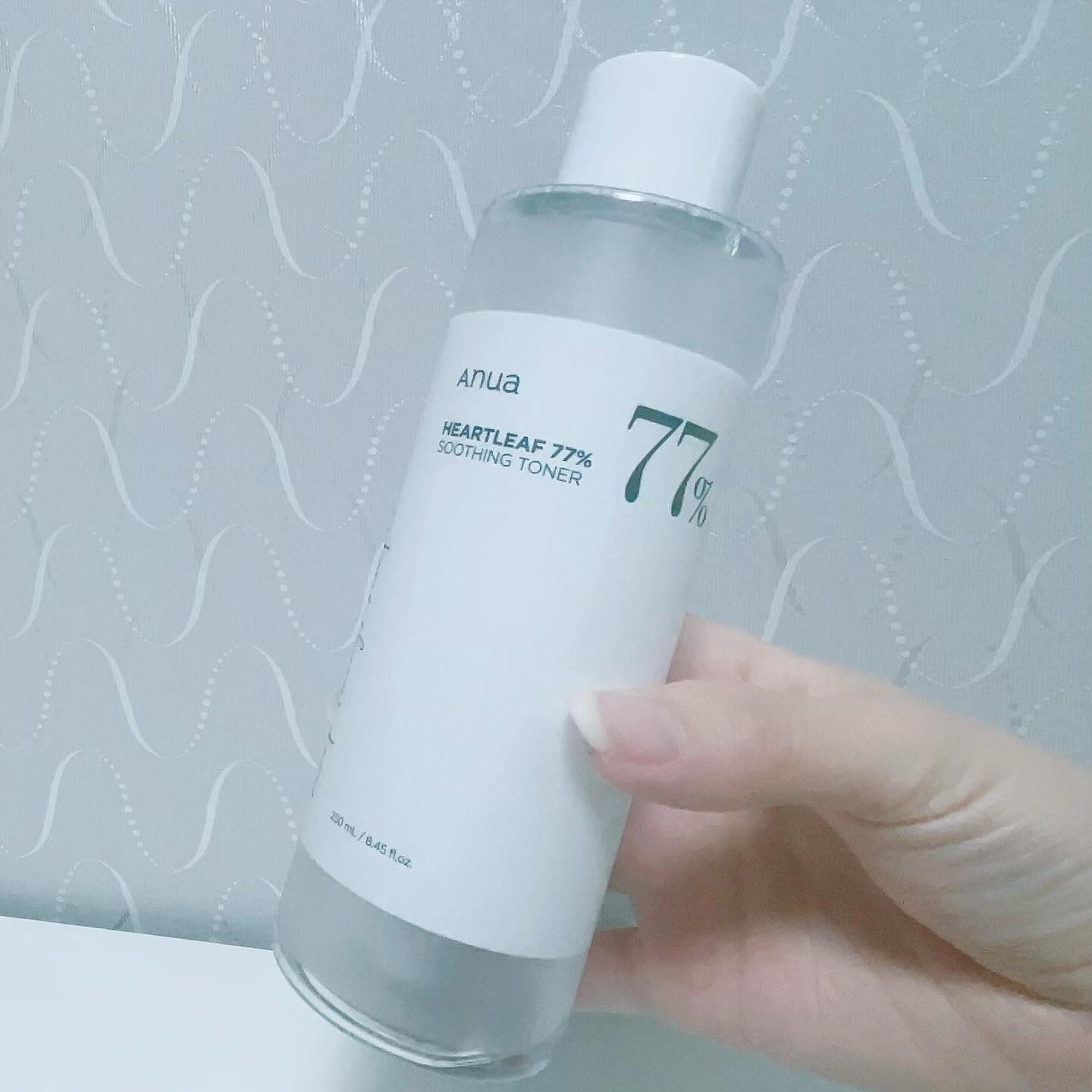 #使い切りスキンケア
アヌア Anua 
ドクダミ77%スージングトナー
提供品でした✨

さっぱりシャバシャバで使いやすかった❣️
浸透も良いし毎日使いにピッタリで、あっという間に使い切った🤭