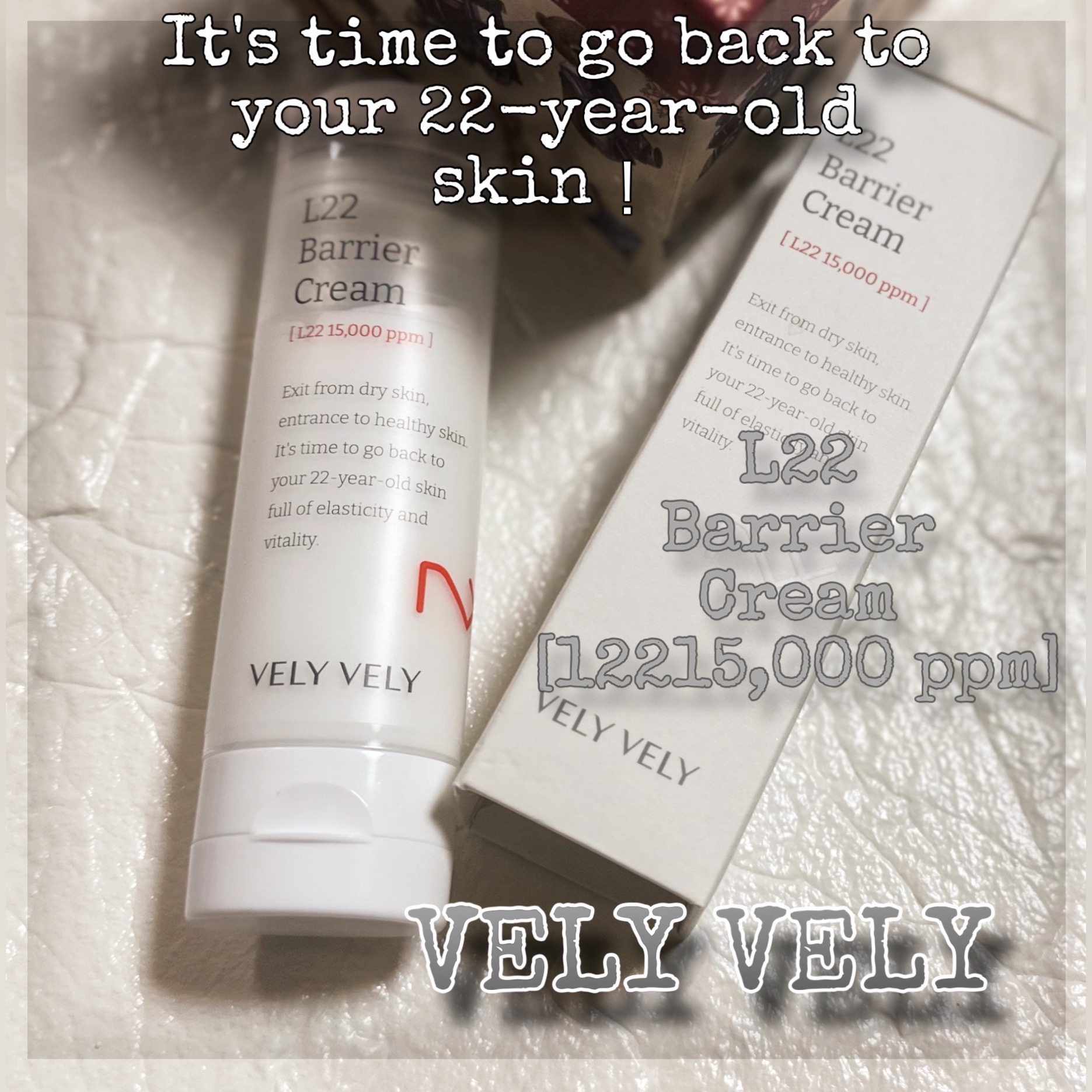 L22バリアクリーム/VELY VELY/フェイスクリームを使ったクチコミ（1枚目）