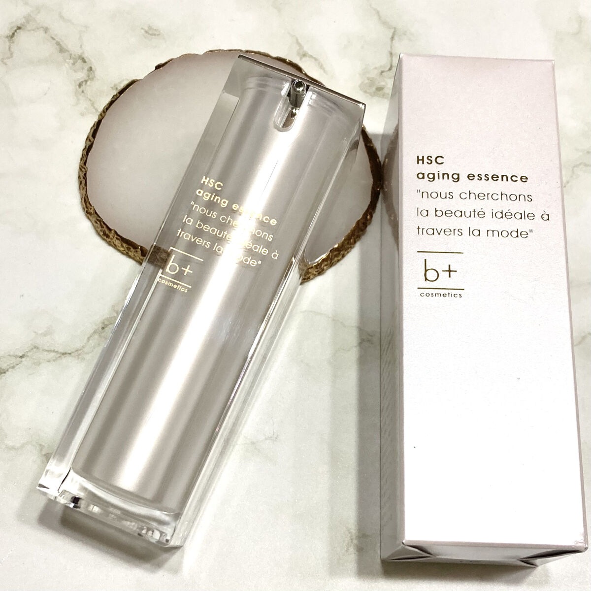 HSC エイジングエッセンス/b+ cosmetics/美容液を使ったクチコミ（3枚目）