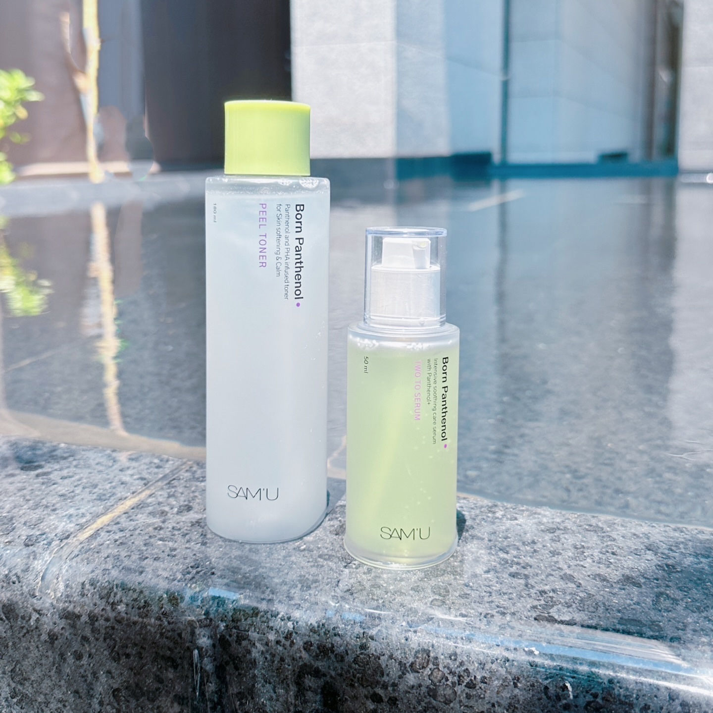 韓国ソウル清潭洞
プレミアムビューティーサロン
SAMCHIC（サムシック）から
誕生したブランド✨

SAM'U

韓国のセレブ愛用サロンコスメ💖

BORN PANTHENOL TWO TO SERUM
BORN PANTHENOL 