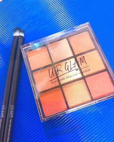 UR GLAM　BLOOMING EYE COLOR PALETTE/U R GLAM/アイシャドウパレットを使ったクチコミ（1枚目）