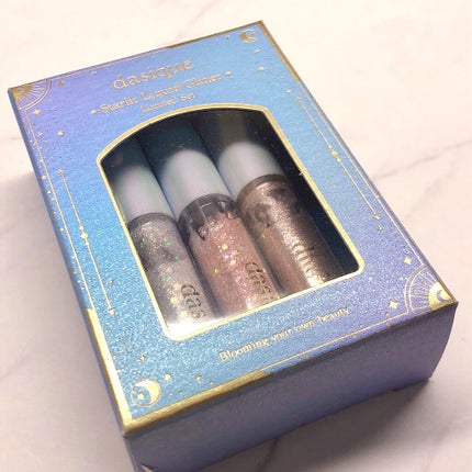 スターリット リキッドグリッター/dasique/メイクアップを使ったクチコミ(3枚目)