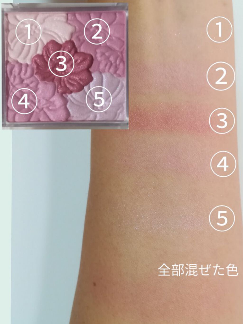 グロウフルールチークス/キャンメイク/パウダーチークを使ったクチコミ（2枚目）