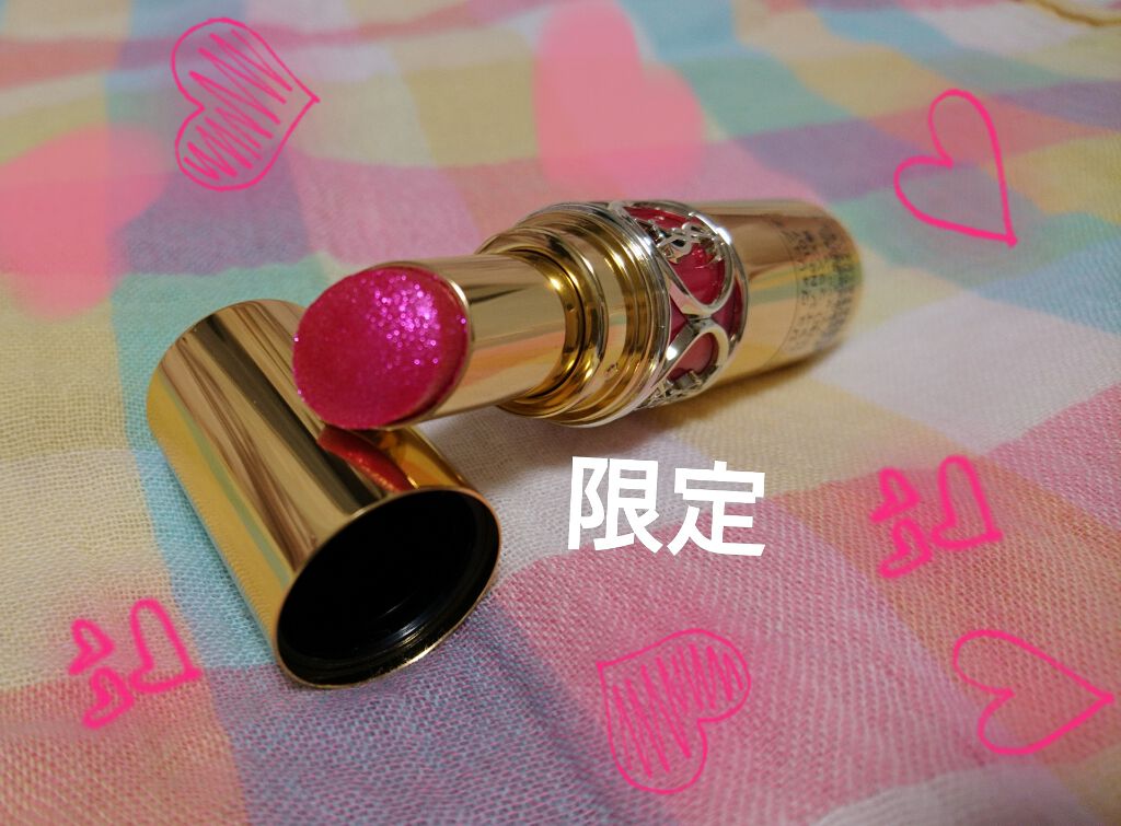 ルージュ ヴォリュプテ シャイン/YVES SAINT LAURENT BEAUTE/口紅を使ったクチコミ(1枚目)