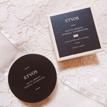 マットスムースミネラルファンデーション/エトヴォス/パウダーファンデーションを使ったクチコミ(1枚目)