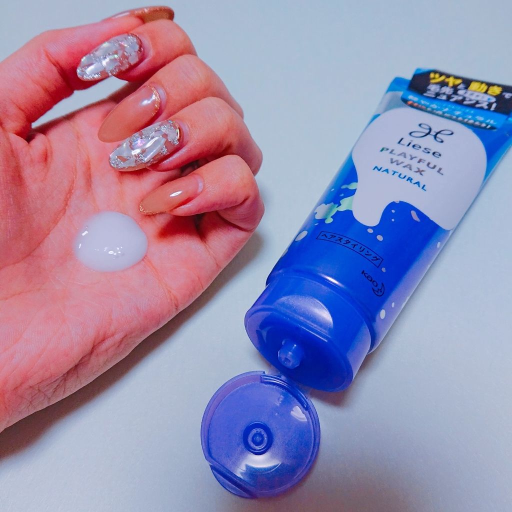 プレイフルワックス 軽やかナチュラル/リーゼ/ヘアワックス・クリームを使ったクチコミ（1枚目）