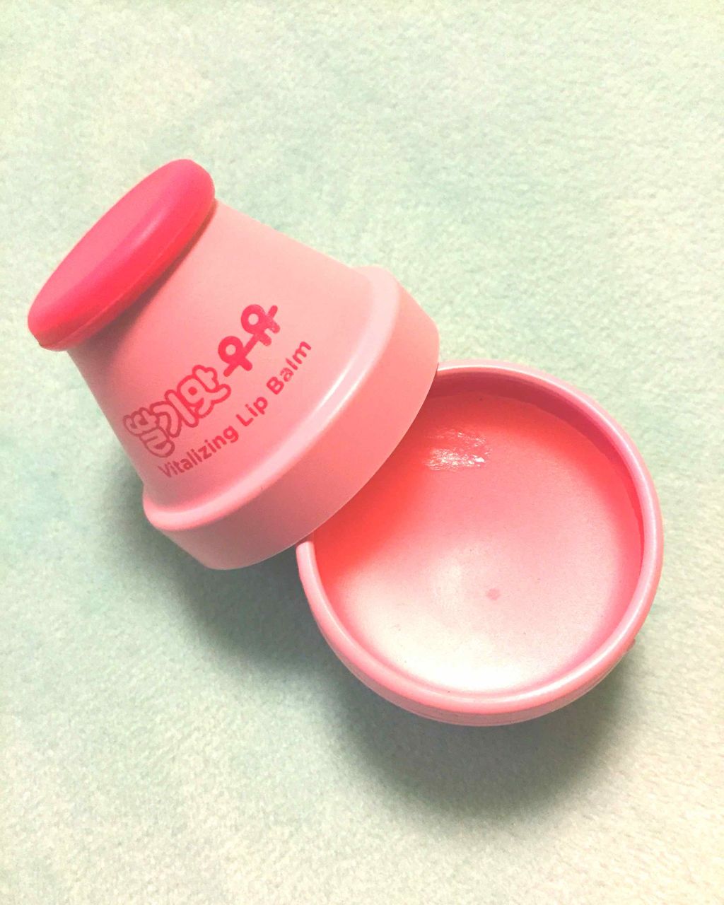 イチゴ味 牛乳 リップバーム ラウンドアラウンド