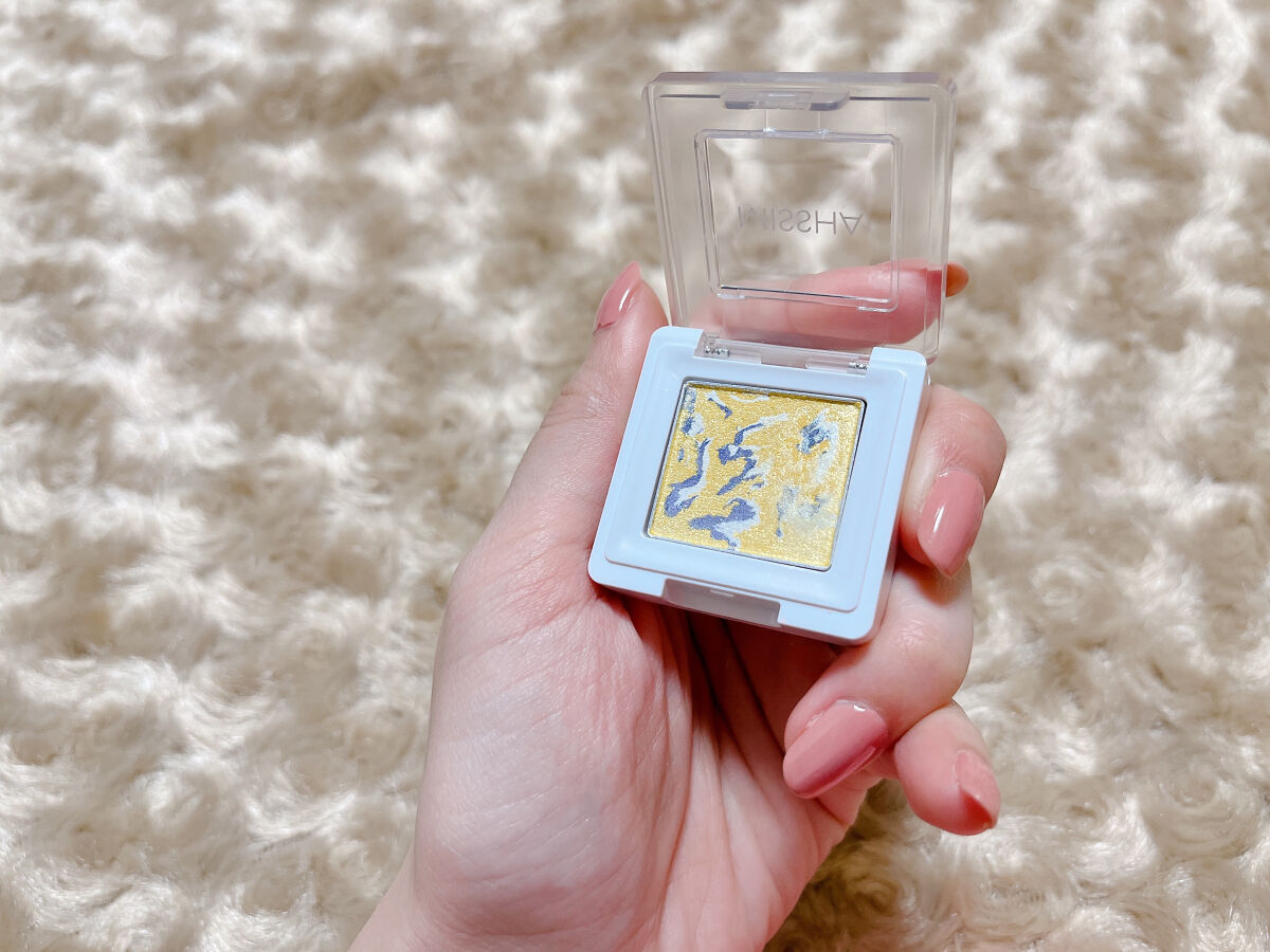 グリッタープリズム シャドウ マーブル グリッタープリズム シャドウ マーブル GYE01/MISSHA/単色アイシャドウを使ったクチコミ（3枚目）