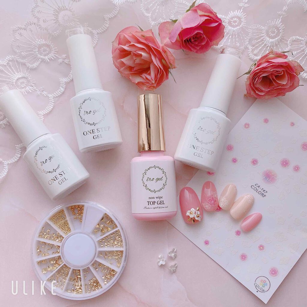 ワンステップカラージェル/irogel(イロジェル)/ジェルネイルを使ったクチコミ(3枚目)