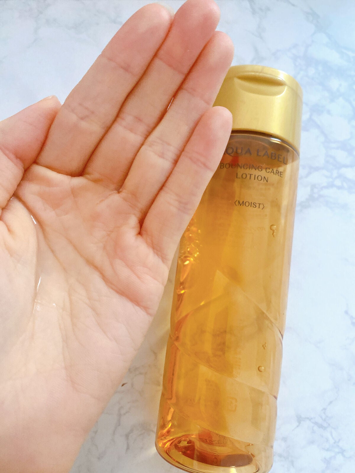 バウンシングケア ローション M/アクアレーベル/化粧水を使ったクチコミ(3枚目)