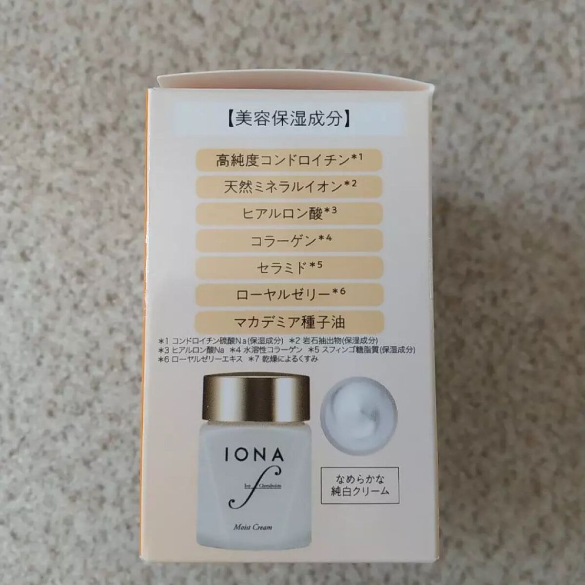 モイスト クリーム/イオナ エフ/フェイスクリームを使ったクチコミ(3枚目)