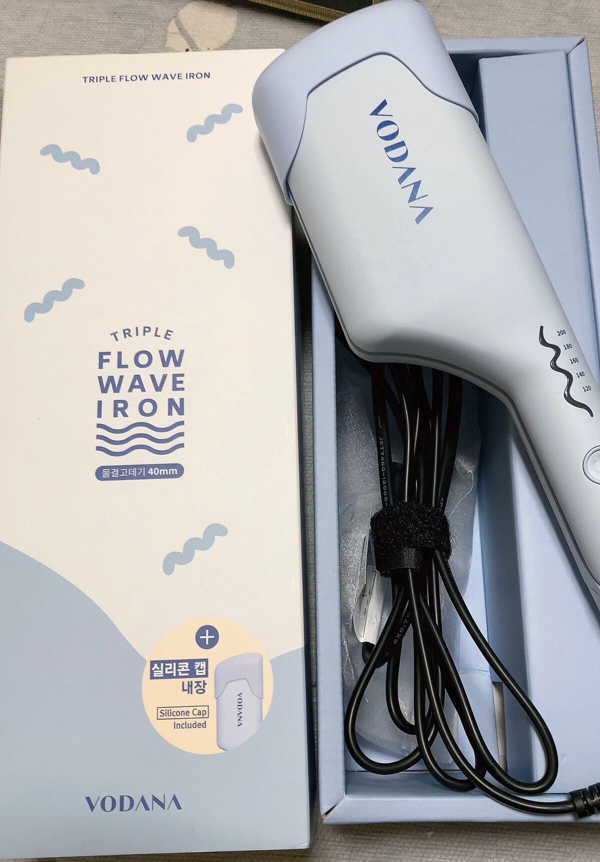 トリプルフローウェーブアイロン 32mm/40mm/VODANA (ボダナ)/カールアイロンを使ったクチコミ(1枚目)