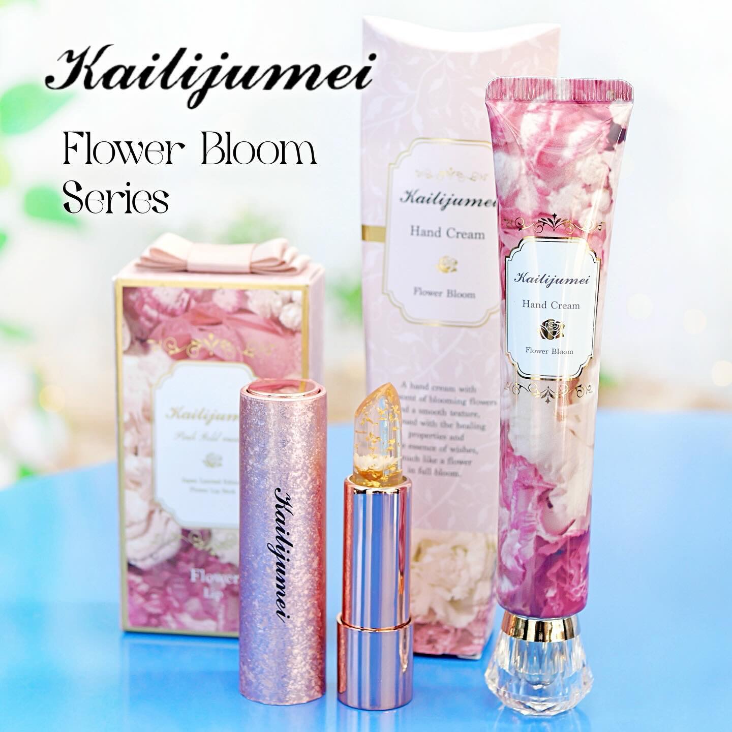 フラワーリップ 日本限定ピンクゴールドモデル/Kailijumei/口紅を使ったクチコミ（1枚目）