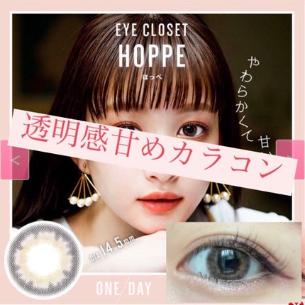 eye closet 1DAY/EYE CLOSET/ワンデー(1DAY)カラコンを使ったクチコミ(1枚目)
