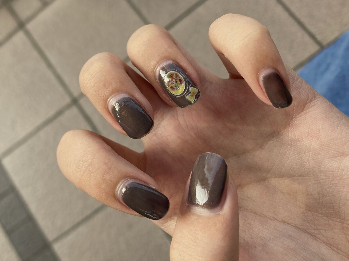 スピーディロックコート/デュカート/ネイルトップコートを使ったクチコミ（2枚目）