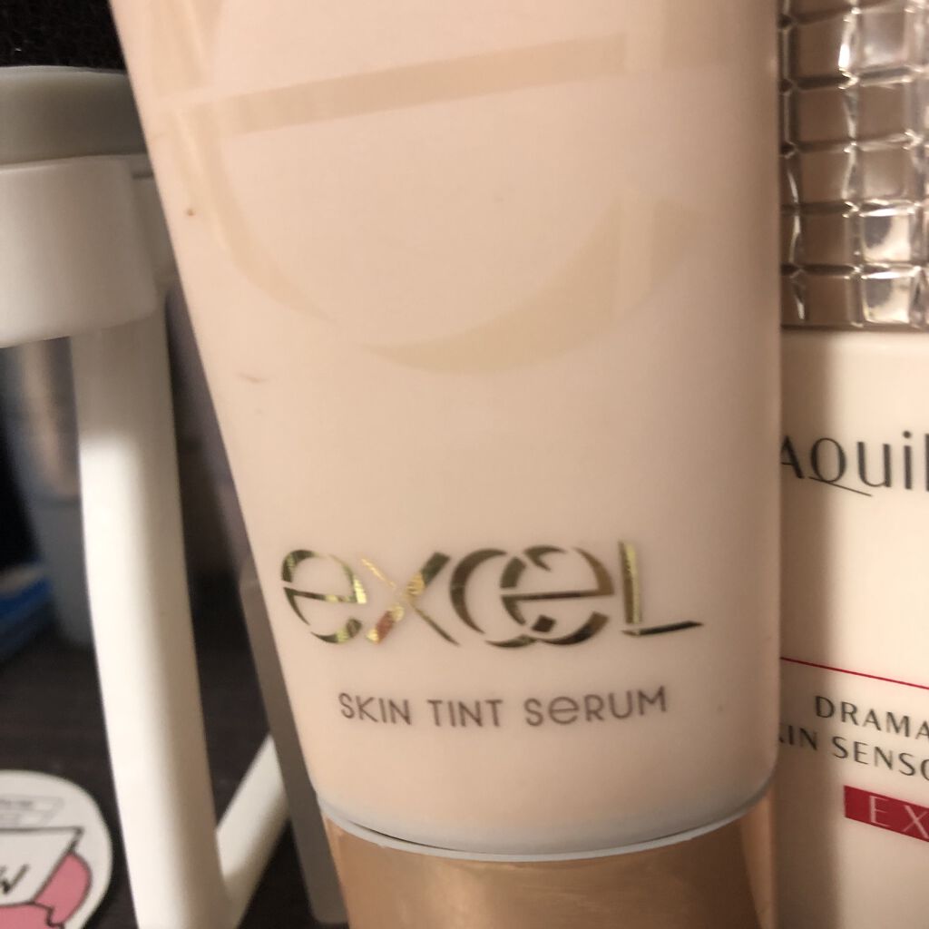 スキンティントセラム/excel/リキッドファンデーションを使ったクチコミ（1枚目）