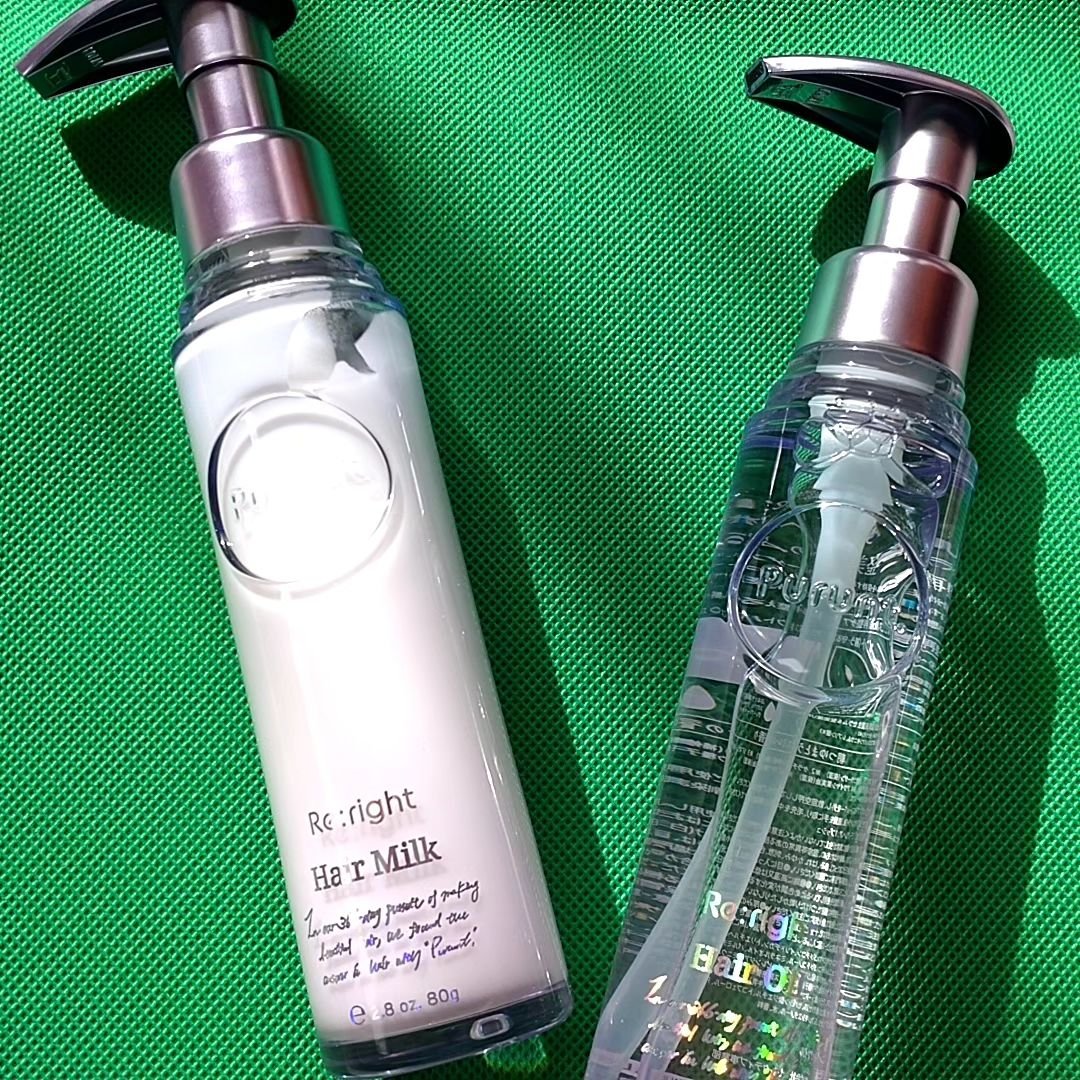 プルント リライト美容液ヘアミルク/Purunt./ヘアミルクを使ったクチコミ（1枚目）