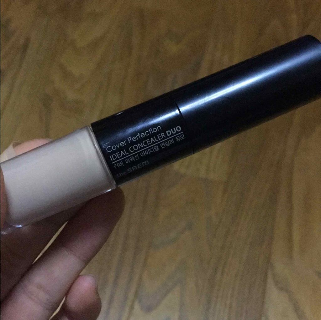 カバーパーフェクション アイディールコンシーラー デュオ/the SAEM/スティックコンシーラーを使ったクチコミ(1枚目)
