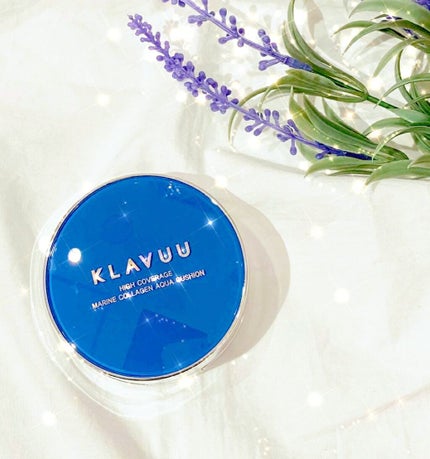 ブルーパールマリンコラーゲンアクアクッション/KLAVUU/クッションファンデーションを使ったクチコミ(1枚目)