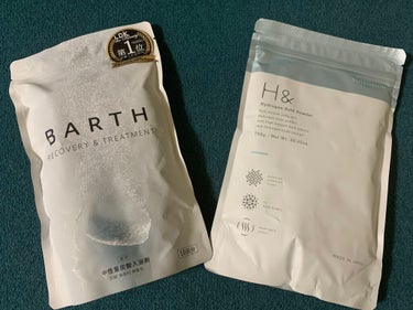 
リピートしたので投稿します

こちら、おすすめの入浴剤でございます🛁
★ BARTH(中性重炭酸入浴剤)10回分

★H&(アッシュアンド)水素入浴剤30回分
パラベンフリーで安心して入