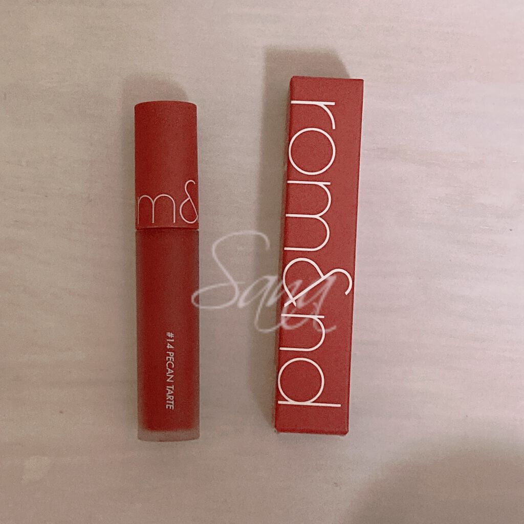 ゼロベルベットティント/rom&nd/リップティントを使ったクチコミ（3枚目）