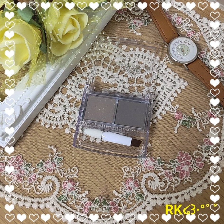 パウダリーアイブロウ/CEZANNE/パウダーアイブロウを使ったクチコミ(1枚目)