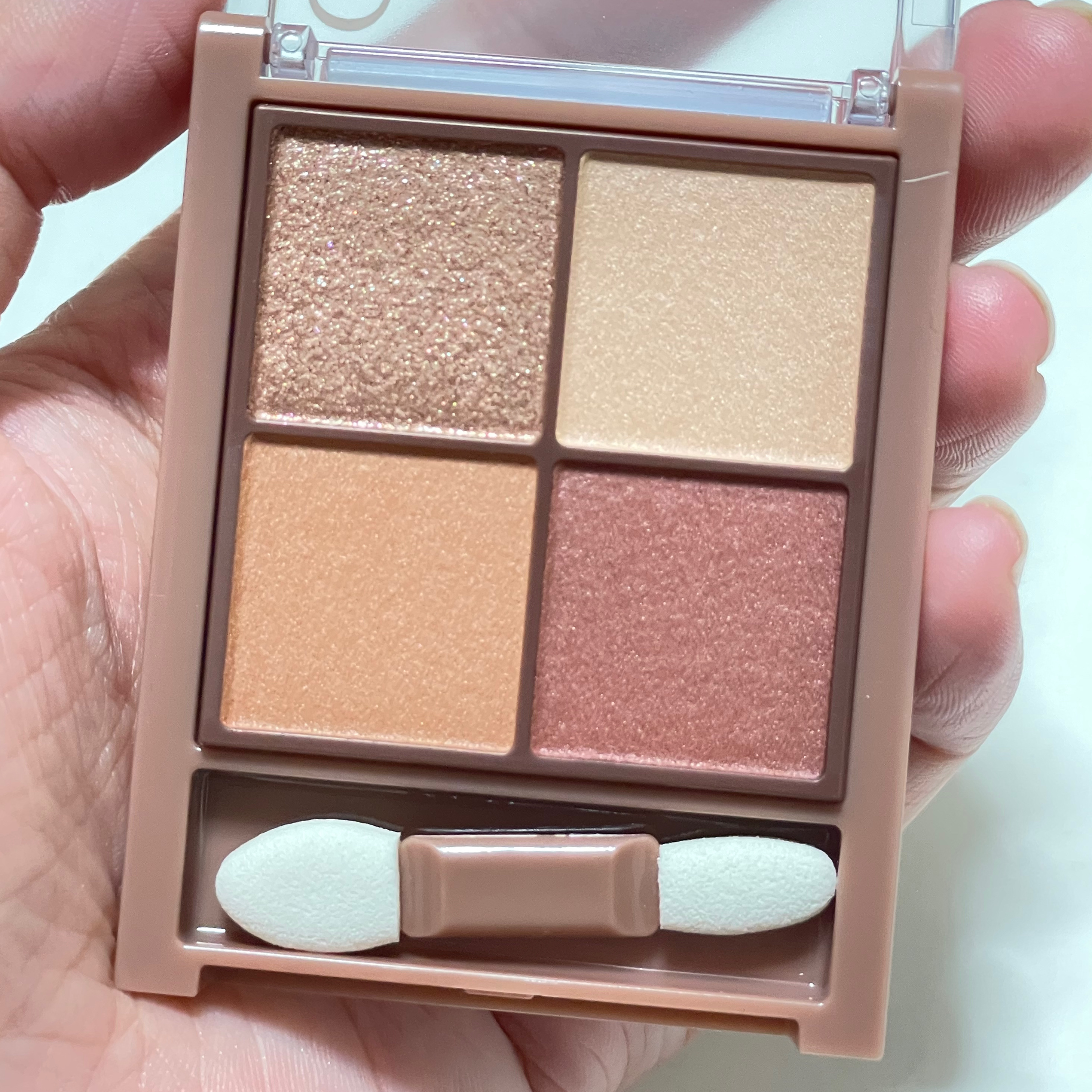 ビタートーンアイシャドウ/CEZANNE/パウダーアイシャドウを使ったクチコミ（2枚目）