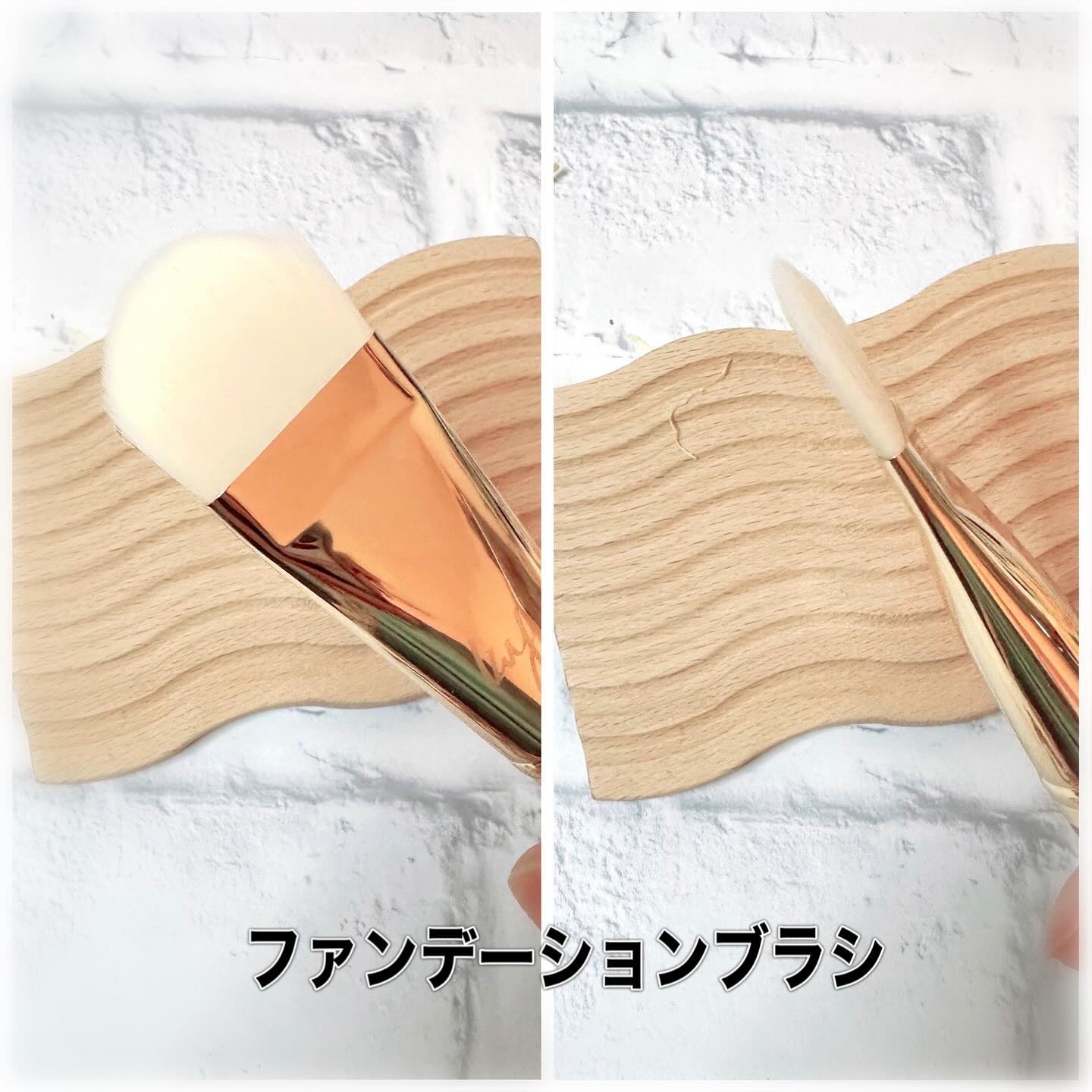 BY MAENG #21 ファンデーションブラシ/SOOA DOR/メイクブラシを使ったクチコミ（2枚目）