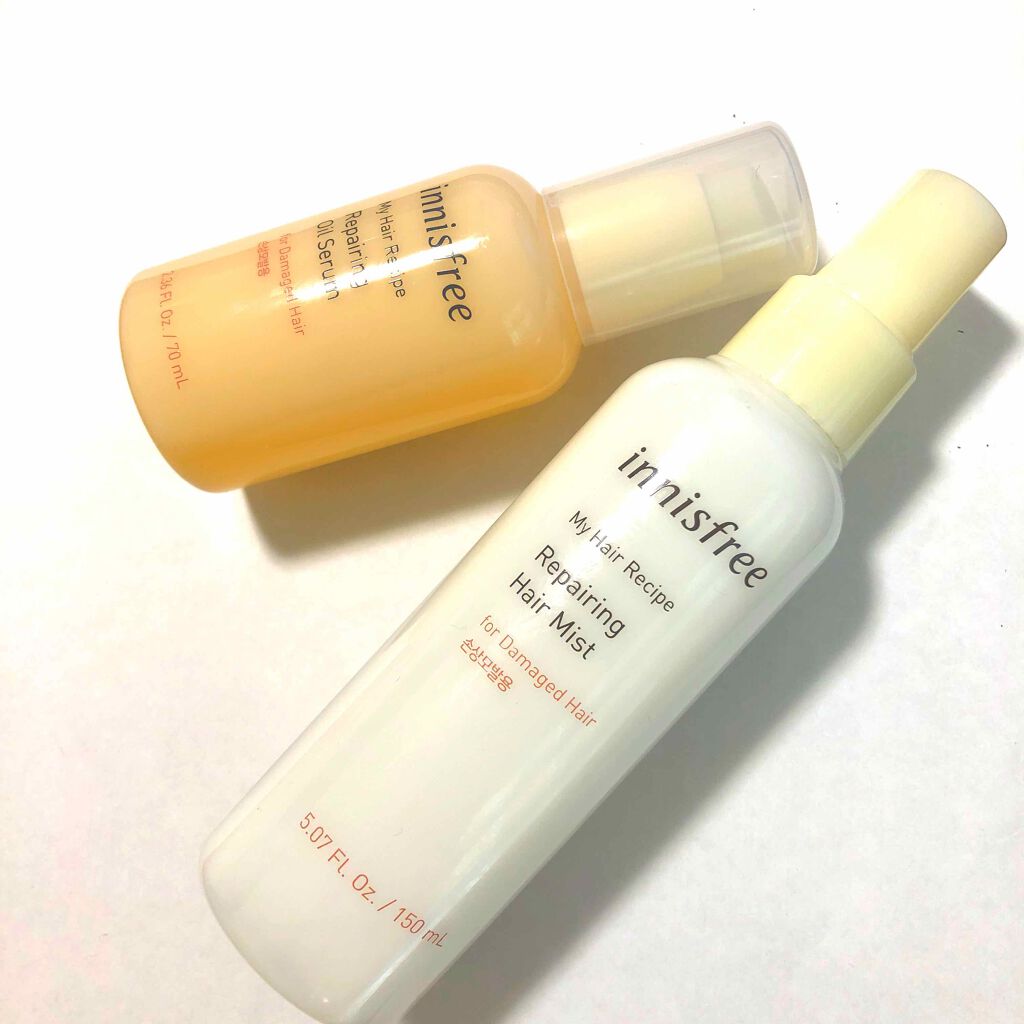マイヘア リペアリング ミスト/innisfree/ヘアミストを使ったクチコミ(1枚目)