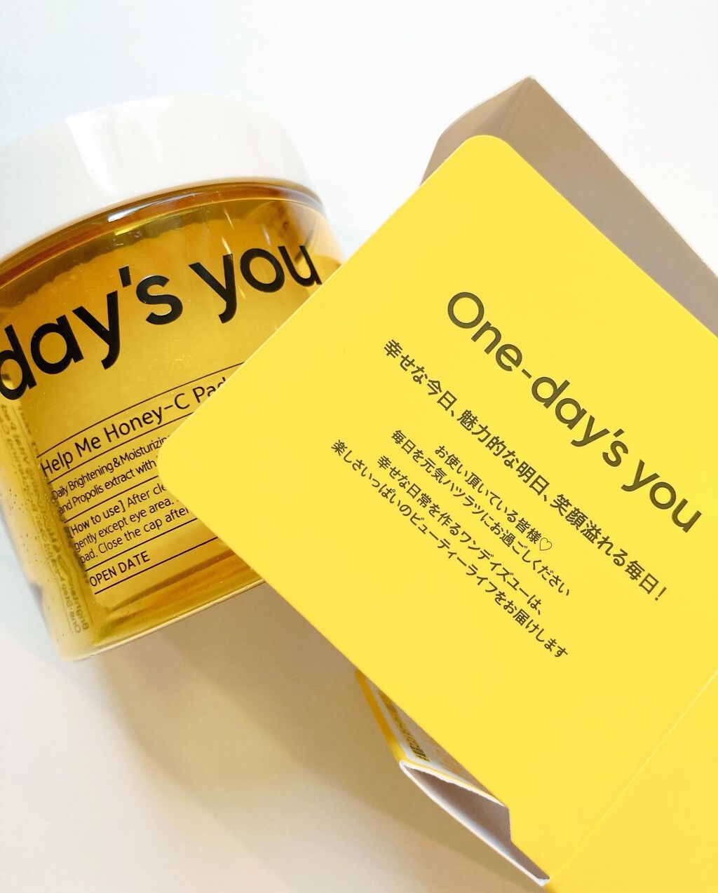 ヘルプミー! ハニーCパッド/One-day's you/トナーパッドを使ったクチコミ(3枚目)