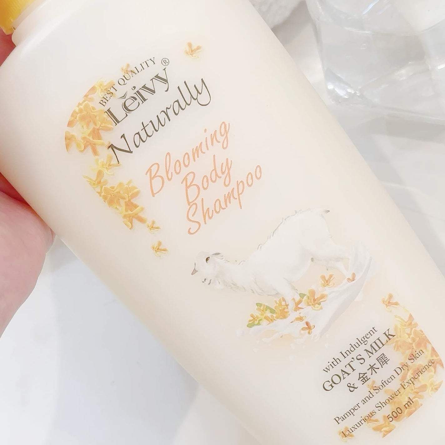 ボディシャンプー 金木犀/Leivy/ボディソープを使ったクチコミ(3枚目)